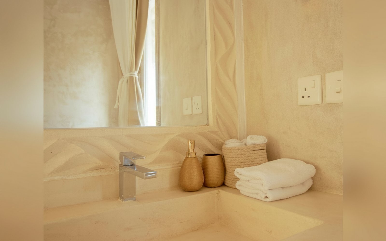 Nuru Luxury Villa, uno dei bagni della villa